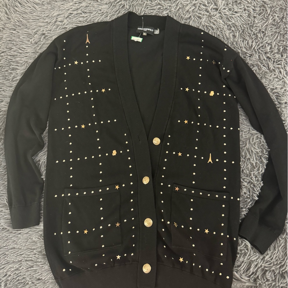 Black jacket, Karl Lagerfeld brand, size XS